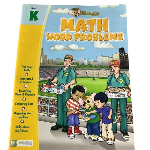 Smart Alec Series Grade K Math Word Problems Workbook Kids Skills Builder Educat - Picture 11 of 16